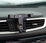 Qashqai J11, X-Trail T32 mobiiltelefonihoidja, ainult vertikaalseks kasutamiseks (s&uuml;sinikkiust v&auml;rvi)