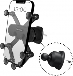 nolhel mobiiltelefoni hoidik autole 6 k&auml;ega [Uus 2025], ultra stabiilne telefoni hoidik &otilde;hutusavade jaoks, &uuml;hildub iPhone'i, Samsungi ja teiste nutitelefonidega 4,7 kuni 7-tolline (konks koos vahekaardiga)