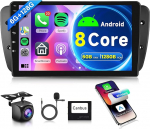 6G+128G 8 Core Wireless Carplay Android 13 Autoradio 2 DIN jaoks Seat Ibiza 6j IV 2009-2014 9-tolline autoraadio traadita Android auto navigatsiooniga GPS WiFi Mirror Link Bluetooth FM/RDS/32 EQ/SWC tagumine