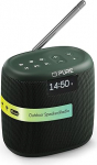 Pure Woodland Mini Outdoor k&otilde;lar Bluetooth & DAB+/FM raadioga (veekindel IP67, vastupidav, kaasaskantav, 14h aku, ideaalne aeda ja telkimiseks) Roheline