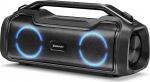 Defender Bluetooth-k&otilde;lar Beatbox 50, IPX5 veekindel, peo Boombox 50W stereoheliga, LED-valgusega sise- ja v&auml;listingimustes, kaasaskantav Hi-Fi muusikakast koos EQ ja sisseehitatud energiapangaga