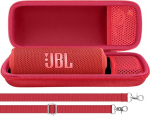 Aenllosi k&otilde;va reisikott JBL Flip 7 / Flip 6 / Flip 5 kaasaskantavale Bluetooth-k&otilde;larile (punane)