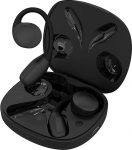 SPC Ether 2 Sense juhtmevabad avatud k&otilde;rvaga Bluetooth-k&otilde;rvaklapid m&uuml;rasummutusega, pikk aku kestvus (30 tundi), mikrofon, kaks &uuml;hendusv&otilde;imalust, IPX4 - mustad