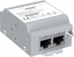 PROCET PT-PR02G Ethernet-&Uuml;berspannungsschutz, Gigabit, 2 Paar, 20 kV, industrieller Blitzableiter f&uuml;r -40 &deg;C bis 85 &deg;C, 120 W/Port, PoE++ RJ45 &Uuml;berspannungsschutz, 10/100/1000 Mbps, Gasentladungsr&ouml;hre