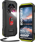 Ulefone Armor X32 Outdoor Smartphone 2025, MTK G91 48MP + 20MP Night Vision 12GB + 128GB/2TB SD 5.65 tolli Corning Glass 5500mAh Android 14 veekindel mobiiltelefon Dual SIM s&otilde;rmej&auml;lje ID NFC 2-aastane