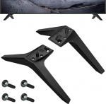 Pack of 2 TV Stand for LG, TV jalad LG TV jalad 49 59 55 ja 60 65 tolli aluse jalad seisma TV jalad asendamine TV Stand koos kruvidega must TV Mount LG TV (49 59 55 tolli)