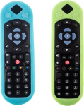 Silikon-Schutzh&uuml;lle f&uuml;r Sky Q Voice Fernbedienung SKY135, Sky Q Touch und Non-Touch-Fernbedienung, mit Anti-Verlust-Schl&uuml;sselband, 2 St&uuml;ck