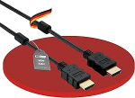 HDSupply standardkiirusega HDMI-kaabel koos Ethernetiga koos ferriidiga 15 m