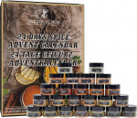 Maitseainete kalendri advendikalender 2023 Ainult maitseained j&otilde;ulukalender t&auml;iskasvanutele 24 Gourmet Premium Cooking Spice Set K&ouml;&ouml;gi kingitus advendikalender meestele naistele