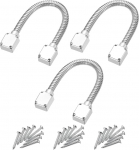 hankekaart Paindlik uksesilmus, kaablikaitsemuhv, uksekaabel, toite &uuml;lekandev silmus, soomustatud kaablikaitsemuhv koos otstega, 400mm x 14mm (3 tk)