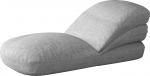 BNCKTRD XXL Bean Bag for Adults with Filling, Adjustable Bean Bags, Floor Sofa for Bedroom, Living Room, Balcony, Grey