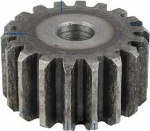 Flat Gear 2M16T/17T/18T/19T Mild Steel Tooth Thickness 20 mm Metal Gear Pitch 6.28 mm Hole Diameter 10 mm Hardware Parts (2M-18T)