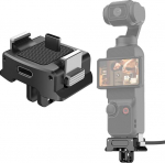 WEWOGA Osmo Pocket 3 Charging Adapter Base Quick Release Base with Two Claws 1/4 Screw for Tripod Compatible with DJI Osmo Pocket 3 Type-C Desktop Charging Base Accessories