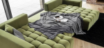 VIENNA INTERNATIONAL FURNITURE Model "Bonito" Corner Sofa in U Shape in Sam
