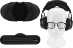 Geekria peapaela kate ja Velcro Pad sobib 1-1,4-tollise peapaelaga, mis &uuml;hildub Bose QC 45, QC 35 II, Beats Studio Pro, Sony WH-1000XM6, 1000XM5, ATH-M50x (Veluur).