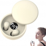 Listenings Digitale Mini-Kopfh&ouml;rer, unsichtbare kabellose Mini-Ohrh&ouml;rer, Bluetooth 5.4-Kopfh&ouml;rer in Ear mit Ger&auml;uschunterdr&uuml;ckungs-Mikrofon, wasserdichte Schlaf-Ohrh&ouml;rer, echte kabellose Ohrh&ouml;rer zum