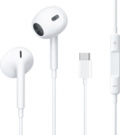 K&otilde;rvaklapid USB C &uuml;hilduvad iPhone 16 Pro Max / 15 Plus Extra Bass k&otilde;rvaklapid pakuvad helitugevuse ja mikrofoni juhtimist, mis &uuml;hilduvad Huawei Xiaomi Galaxy (USB C)