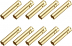 hankekaart Bananenstecker, 4 mm, Bananenstecker f&uuml;r Lautsprecher, Kabel, RC-Batterie, ESC-Motor, 10 St&uuml;ck