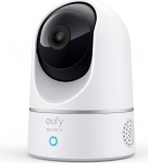 eufy Security Indoor Cam E220, 2K Surveillance Camera, Pan/Tilt Security Camera, WiFi, Person Detection, Night Vision, Motion Sensor, HomeBase Not Compatible (Refurbished)