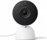 Google Nest Cam Indoor (3. p&otilde;lvkonna juhtmega) - 2K-videoga siseruumide turvakaamera - t&ouml;&ouml;tab koos Google Home'iga - Snow