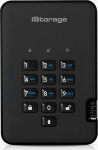 iStorage IS-DA2-256-3000-B 3TB diskAshur2 USB 3.1 turvaline kaasaskantav kr&uuml;pteeritud k&otilde;vaketas - Phantom Black