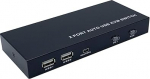 AISENS A111-0400 Switch KVM de Puertos USB + HDMI l&uuml;liti
