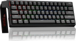 AULA WIN60 HE mehaaniline m&auml;nguklaviatuur koos kaabliga, Hall Effect Magnetic Switches, Rapid Trigger, reguleeritav k&auml;ivitamine, 60% RGB klaviatuur PC/Mac jaoks