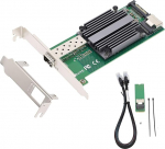 10 GB &uuml;ksik SFP+ v&otilde;rgukaart Ethernet M.2 kuni 10 GB B+ M Key 82599en - 1 &uuml;ksik SFP+ t&ouml;&ouml;stusjuhtimisserveri v&otilde;rgukaart Winch 7/8/10 jaoks