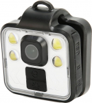 Goshyda Mini kehakaamera, 1080P HD videosalvestus, veekindel, kaasaskantav, kaasaskantav kaamera 3 režiimiga, LED taskulamp, traadita kehakaamera autosse, kontorisse, koju, spordile