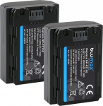 2 x Blumax aku &uuml;hildub Sony NP-FZ100 | 2400 mAh NTC sensoriga ja V1 korpusega - Alpha 9 III A9 III A9 / A7C A7 III - IV // A1 6700 FX30 ZV-E1