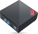 NiPoGi AM06 PRO Mini PC АMD Ryzen 7 7730U (parem kui i7-1255U/R5 5500U, 8C/16T, kuni 4.5GHz), 32GB DDR4 1TB M.2 SSD Mini lauaarvuti W-11 Pro kontorisse/kooli, Dual LAN, HDMI, WiFi 6, BT 5.2