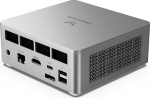 MINIS FORUM Mini PC UM750L Slim, AMD Ryzen 5 7545U 6-tuumaline 12-niidiline protsessor kuni 4,9 GHz, AMD Radeon 740M, 32GB LPDDR5 / 1TB SSD, HDMI/DP/USB4/2.5G RJ45, Wi-Fi6E, BT5.2.
