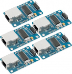 AZDelivery 5 x ENC28J60 Ethernet Shield LAN v&otilde;rgumoodul, mis &uuml;hildub Arduino'ga Koos e-raamatuga!