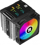 TR Peerless Assassin 120 Digital ARGB Black CPU jahutus, Dual 120mm PWM ventilaator 1850RPM, toetab Intel LGA1700/1851/115X, AMD AM4/AM5