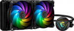 MSI MAG Core Liquid 280R - AIO RGB protsessorivedeliku jahuti - p&ouml;&ouml;rlev korpus - 280 mm jahuti - kaks 140 mm RGB-PWN ventilaatorit, must