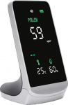 Bewinner Tragbarer Pollendetektor ja -monitor, 3-in-1-Luftqualit&auml;tstester mit Echtzeitalarm, 0-999 &mu;g/m&sup3; Pollenkonzentration, Temperatuur- und Luftfeuchtigkeitsmesser, 4,3-Zoll-LED-Farbdisplay.