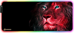 RGB Gaming Mouse Mat 900 x 400 x 4 mm XXL suur hiirematt Fringe Free Edges veekindel lauamatt kontoris libisemisvastane matt arvutile PC Professional Gamer Gaming Mouse Mat Red Lion
