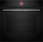 Bosch HBG7741B1, Series 8 Smart sisseehitatud k&uuml;psetusahi, 60 x 60 cm, Made in Germany, must, isepuhastav p&uuml;rol&uuml;&uuml;s ja h&uuml;drol&uuml;&uuml;s, &otilde;hupraadimine, tagumine abi, 4D kuuma&otilde;hk, v&auml;rviline puuteekraan ja juhtr&otilde;ngas.