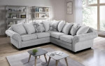 Chesterfield stiilis nurgadiivan, 212 cm, h&otilde;bedane, 5-kohaline diivan, diivanid elutuppa, Chesterfield 5-kohaline komplekt Diivanid ja diivanid