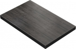 GGMM&Ouml;BEL Brasiilia lauaplaat B 118 x T 68 cm Wenge puidust plaat Ideaalne kokkuklapitav k&ouml;&ouml;gilaud, s&ouml;&ouml;gilaud ABS servaga HPL kaetud restoran, kohvik, baar
