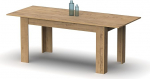 Muebles Pitarch pikendatav s&ouml;&ouml;gilaud 140-180 cm, elutoa v&otilde;i k&ouml;&ouml;gi laud 6 inimesele, tamme kuldne, ristk&uuml;likukujuline, kaasaegne, elegantne, vastupidav