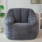 MAXYOYO Bean Bag, Bean Bag diivan koos t&auml;idisega, hubane elutoa tool t&auml;iskasvanutele ja lastele, polsterdatud p&otilde;randakohvri diivan magamistuppa, kolledži &uuml;hiselamusse ja lugemisnurka