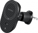 pitaka mobiiltelefoni hoidik koos laadimisfunktsiooniga Qi2 laadimine &uuml;hildub Magsafe autohoidikuga 15W autolaadija 360&deg; p&ouml;&ouml;ratav ventilatsioon iPhone 17/16/15/14/13 seeria ja MagEZ &uuml;mbris Galaxy S25/S24/S23 jaoks