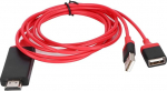 HDMI kaabel HDMI kaabel HDMI 4K kaabel HDMI kaabel paindlik 1080P HDMI USB adapteri kaabel universaalne mobiiltelefoni ja TV HDMI &uuml;henduskaabel 6.6 jalga adapteri kaabel HDTV AV mobiiltelefoni Tabletile