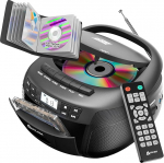 KLIM CD-m&auml;ngija koos kassetiga ja &uuml;mbrisega, kassetim&auml;ngija, kassetisalvesti, Bluetooth CD-m&auml;ngija raadio ja USB-ga, AM/FM raadio, v&otilde;rgu- ja akutoitega