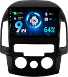 9-tolline IPS Android 12 autoraadio koos GPS satelliitnavigatsiooniga 2GB + 32GB Hyundai H I30 2006-2011 jaoks Toetus Bluetooth 5.0 DAB WiFi USB MirrorLink 4G Carplay RDS SWC