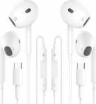 USB C k&otilde;rvaklapid iPhone 17/16/15 Pro Max/Plus, C-t&uuml;&uuml;pi k&otilde;rvaklapid juhtmega (mikrofoni ja helitugevuse regulaatoriga) m&uuml;ravastased lPad Pro, Galaxy S23/S22/S21/S20/Ultra Note10/20, Pixel, 2