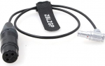 3 Pin XLR Female kuni Right Angle 0B 6 Pin Male Audio kaabel Alexa Mini LF kaamera jaoks