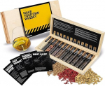 DIBYS Whisky Spice Set Mini | 12 viski botaanikat DIY kokteilide valmistamiseks | Koos 4 retseptikaardiga, v&uuml;rtsis&otilde;nastikuga ja puidust karbiga | Kinkekomplekt meestele ja naistele | Tarvikud viski ise valmistamiseks