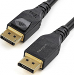 StarTech. com 4m VESA sertifitseeritud DisplayPort 1.4 kaabel, 8K 60Hz HBR3 HDR, UHD DP-DP videomonitori kaabel lukustusega